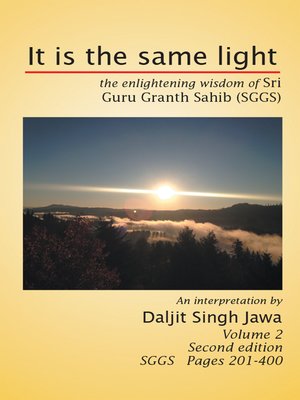 cover image of It Is the Same Light